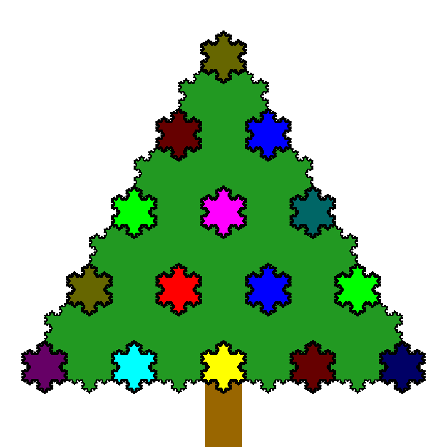 Koch Christmas tree